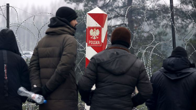 Die EU wirft Belarus vor, absichtlich Menschen aus dem Nahen Osten ins Grenzgebiet zu befördern, um Druck auf Brüssel auszuüben. 
