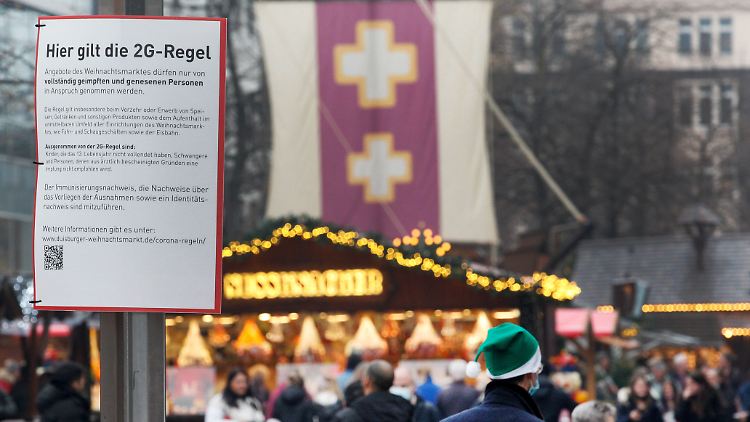 Über die Absage von Weihnachtsmärkten wird schon diskutiert.