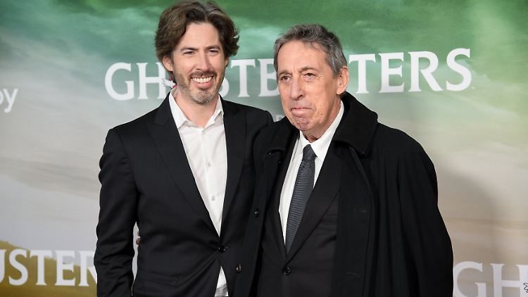 Wenn der Vater mit dem Sohne: Ivan und Jason Reitman.