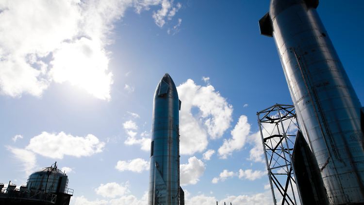 Starship soll frühestens 2025 als Landemodul bei der NASA eingesetzt werden.