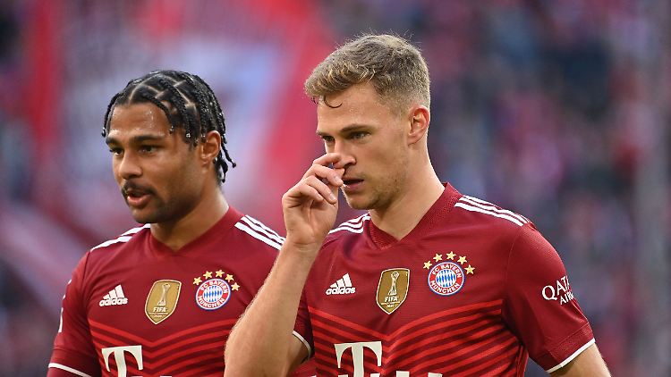 Hauen die Bälle rein, keine Corona-Spritzen: Serge Gnabry und Joshua Kimmich vom FC Bayern München.