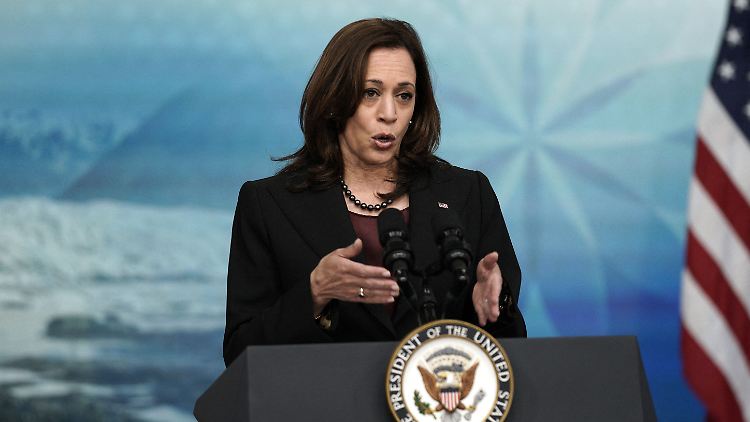 US-Vizepräsidentin Harris kann bisher im Amt nicht punkten.