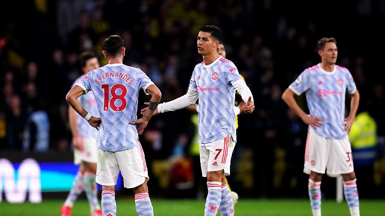 Ratlosigkeit auch bei Cristiano Ronaldo.