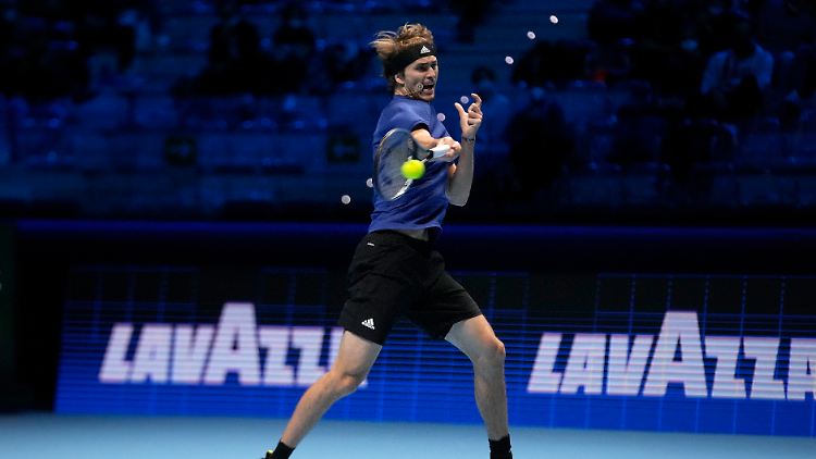 Der Qualität von Alexander Zverev hatte selbst Novak Djokovic am Ende nicht genug entgegen zu setzen.