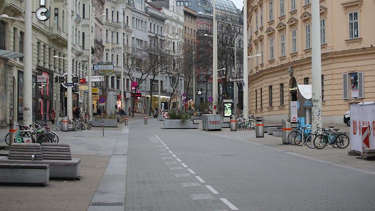 In der Wiener Innenstadt wird es ruhig.