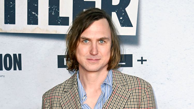 Lars Eidinger bei der "Faking Hitler"-Premiere in Berlin.