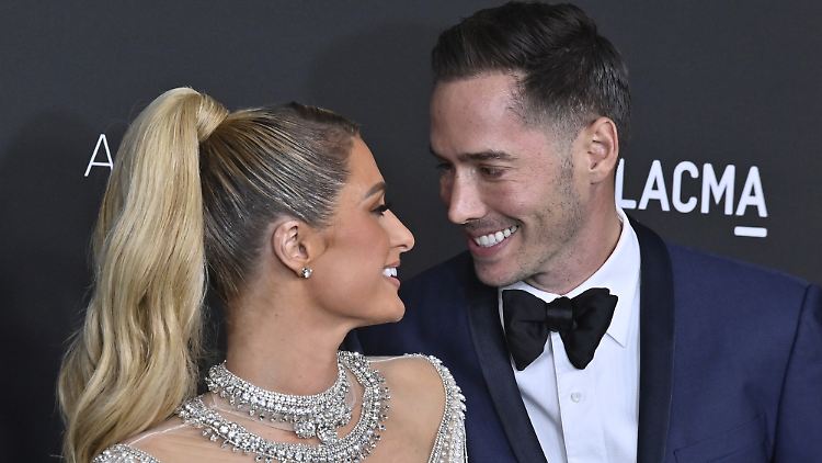 Sind gerade am flittern: Paris Hilton und Carter Reum.