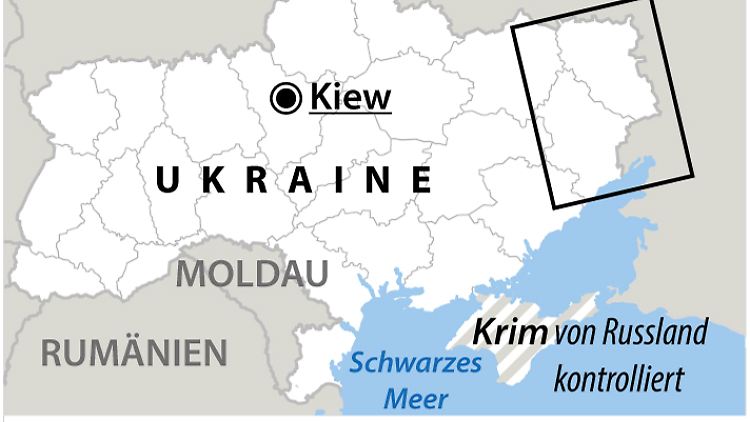 Die beiden ostukrainischen Regionen Luhansk und Donezk werden seit 2014 von Separatisten kontrolliert, die von Russland unterstützt werden.