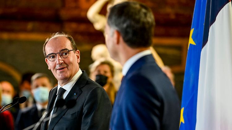 Am Montag war Castex in Belgien und traf dort unter anderem Premierminister De Croo. Der muss nun ebenfalls kurzfristig in Quarantäne.