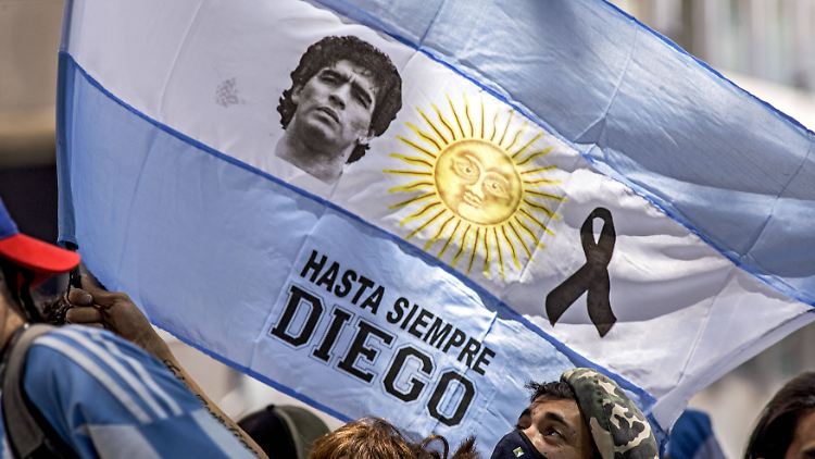 Maradona wird verehrt. Vor allem in Südamerika.