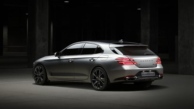 Hinter der Heckklappe des Genesis G70 Shooting Brake verschwindet das Gepäck auf einem Stauraum von 465 bis 1535 Litern.