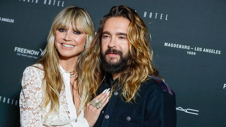 Turteln auch gerne vor der Kamera: Heidi Klum und Tom Kaulitz.