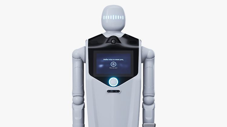 Soll im Haushalt, Büro und in der Pflege aushelfen: der Serviceroboter Gary des israelischen Unternehmens Unlimited Robotics.