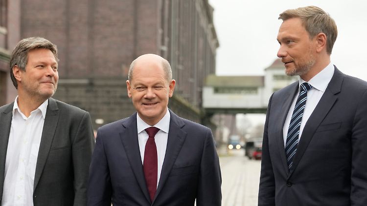 Der Kanzler, sein Vize und der Stellvertreter des Vizekanzlers.