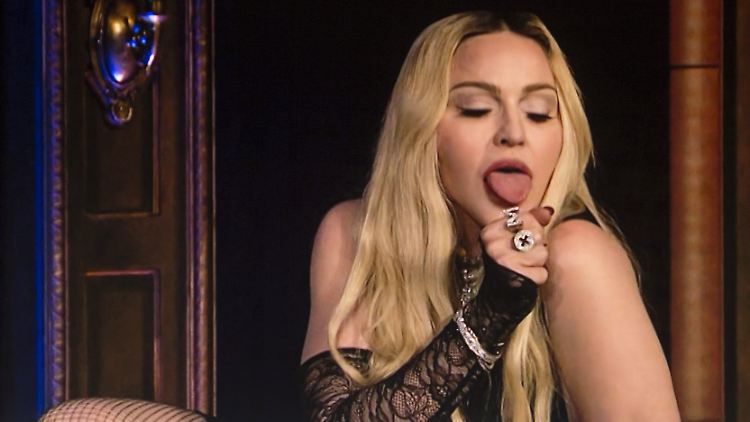Sie haut mal wieder einen raus: Madonna.
