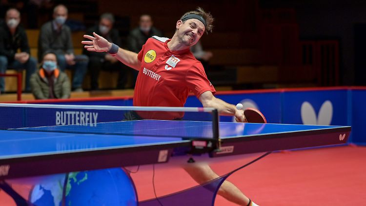 Timo Boll musste auf dem Weg ins Achtelfinale nur kurz an die Platte.