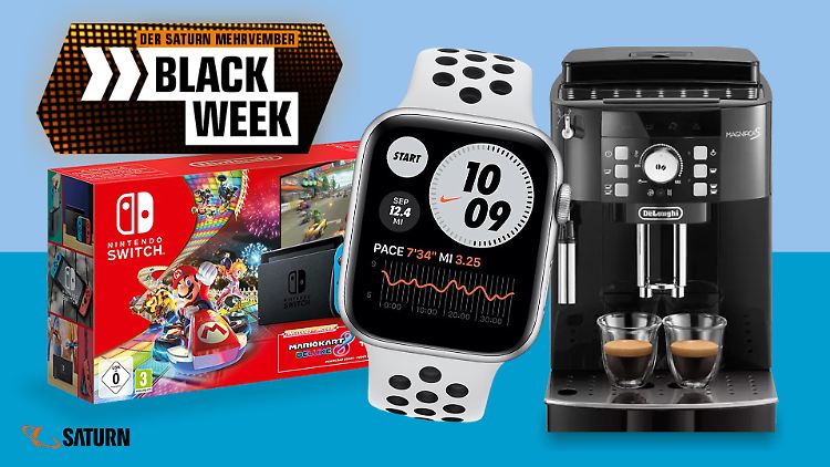 Technikhändler Saturn bietet am Black Friday starke Rabatte auf starke Marken.