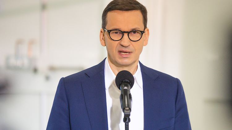 Das Thema Weltkriegsreparationen ist für Polens Ministerpräsidenten Mateusz Morawiecki nicht vom Tisch, "weil Polen sehr schlecht behandelt wurde, indem es keine Reparationen erhalten hat".