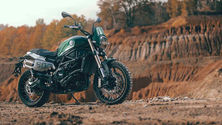In der robusten Variante trägt die Benelli Leoncino den Beinamen Trail.