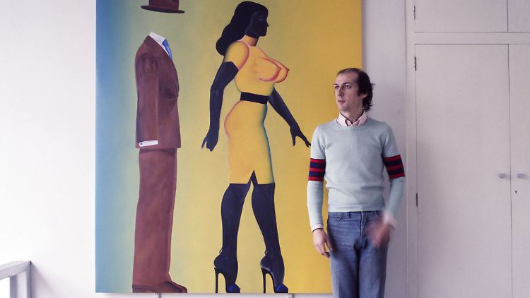 Allen Jones in den 1960er-Jahren. Hinter seinen Domina-Figuren steckt viel mehr als der männliche Blick auf den weiblichen Körper.