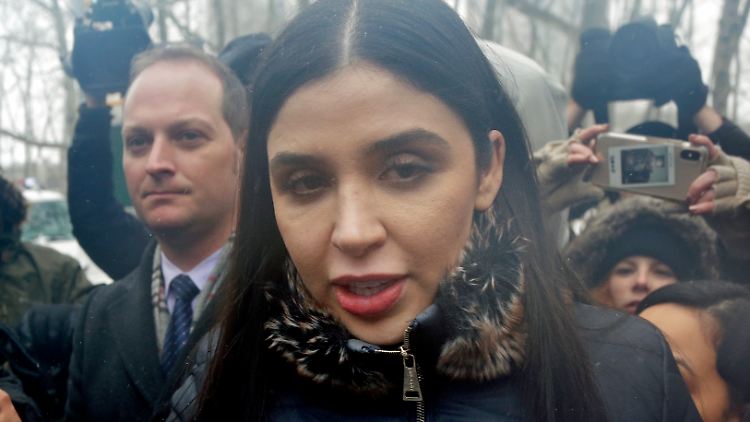 Seit ihrer Festnahme auf dem Washingtoner Flughafen im Februar 2020 sitzt Emma Coronel Aispuro in U-Haft.  