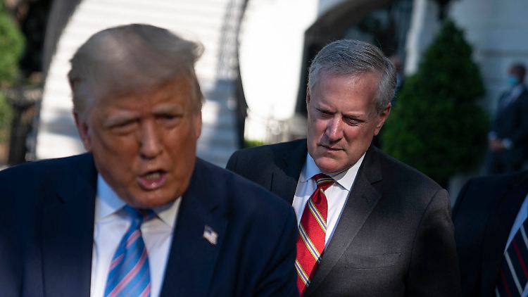 Meadows (r.) hatte sich einer Vorladung des Ausschusses zunächst widersetzt.