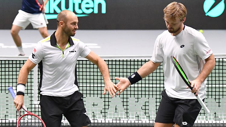 Tim Pütz und Kevin Krawietz, Deutschlands Schlüssel fürs Davis-Cup-Finale.