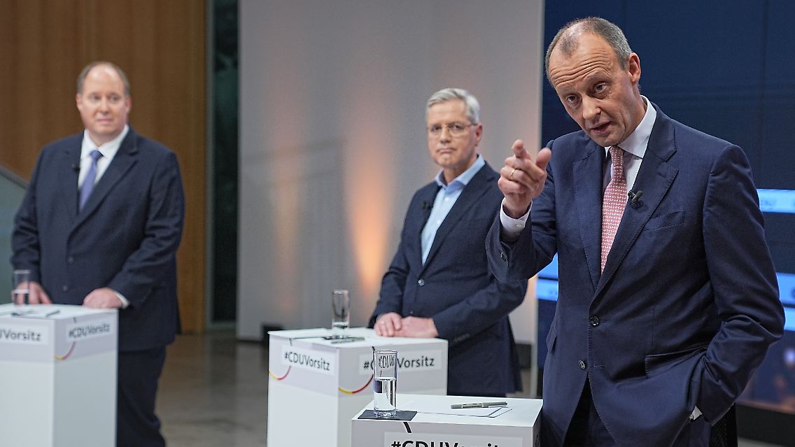 Drei Herren wollen den CDU-Vorsitz und alle sind sie für die Frauenquote.