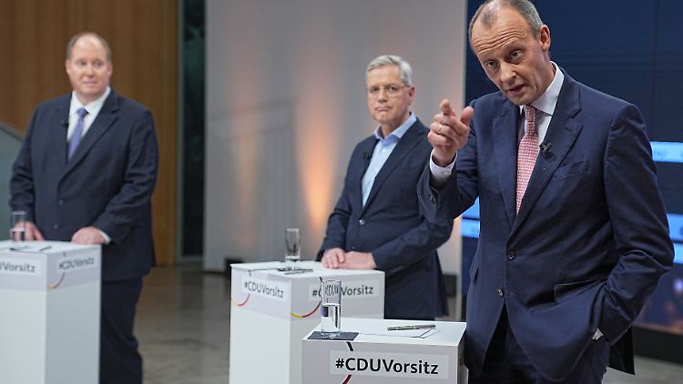 Ab Samstag stehen Friedrich Merz, Norbert Röttgen und Helge Braun für CDU-Mitglieder zur Wahl.
