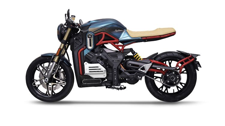 Der elektrisch angetriebene Cafe Racer CR-21 von Ovaobike soll bereits im kommenden Jahr in Europa erhältlich sein.