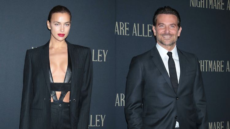 Auf demselben Event, wenn auch nicht gemeinsam: Irina Shayk und Bradley Cooper.