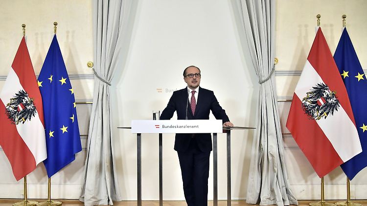 Sagt schon wieder Servus: Österreichs Kanzler Schallenberg.