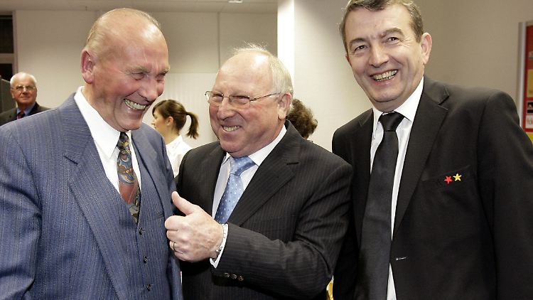 Seeler (M.) und Eckel (l.) verband auch abseits des Platzes eine Freundschaft.