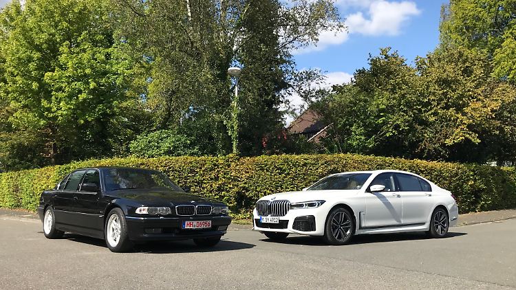 Betrachtet man das Design der beiden Luxuslimousinen BMW 750iL und 750Li hat sich schon einiges in fast 30 Jahren verändert.