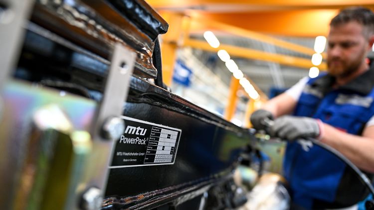 Die Motoren laufen immer noch unter der Marke MTU Friedrichshafen.
