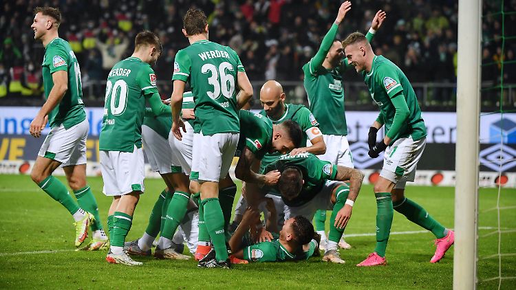Werder Bremen kann wieder jubeln.