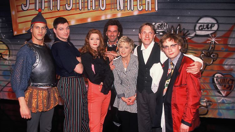 Nontschew (l.) zählte in den 90ern zu den Ensemble-Mitgliedern der Kultshow "RTL Samstag Nacht".