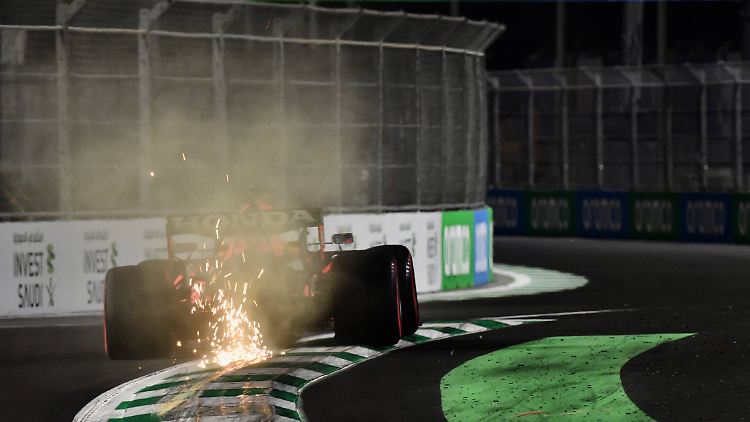 Max Verstappen gab alles in Dschidda.