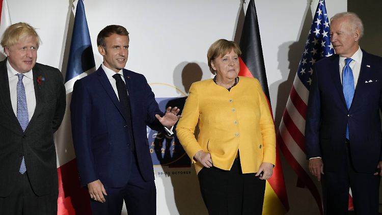 Biden telefonierte mit Macron, Merkel, Johnson und Draghi. (Archivbild)