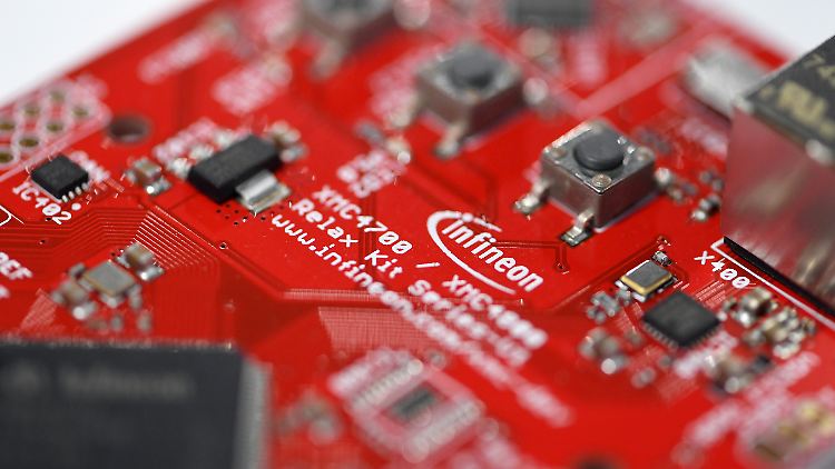 Infineon setzt für die Zukunft nicht auf rote, sondern "grüne" Mikrochips.