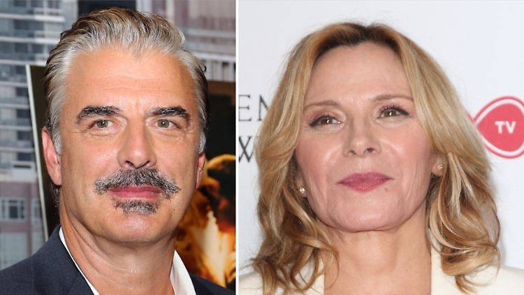 Arbeiteten jahrelang Seite an Seite: Chris Noth und Kim Cattrall.