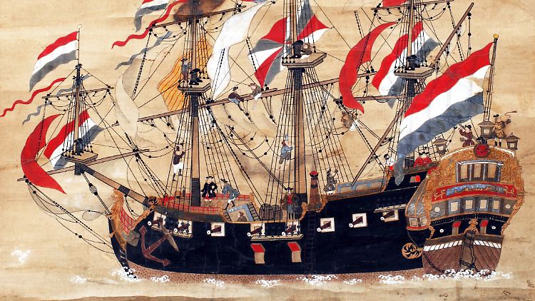 Die wirtschaftliche Stärke der VOC beruhte vor allem auf der Kontrolle der Gewürzroute von Hinterindien nach Europa.