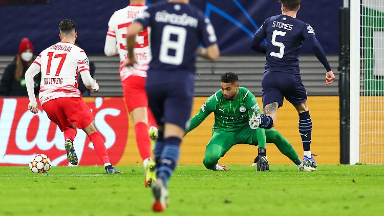 Szoboszlai traf zur Führung für den Bundesligisten.