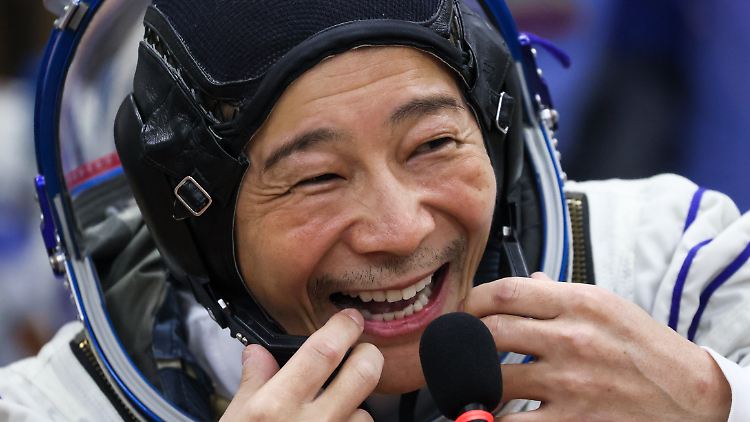 Der japanische Milliardär Yusaku Maezawa wird zwei Wochen auf der ISS verbringen.