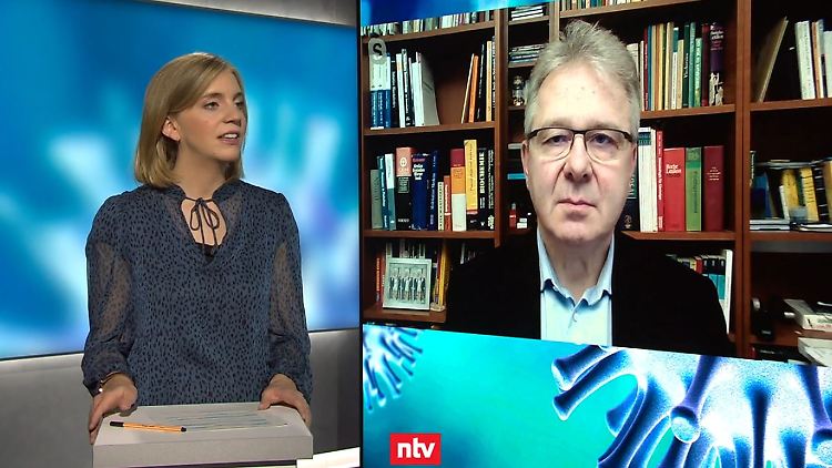 Professor Reinhold Förster - hier im Gespräch mit ntv-Moderatorin Nele Balgo - ist Vizepräsident der Deutschen Gesellschaft für Immunologie.