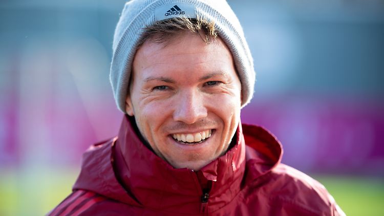 Nagelsmann könnte derzeit nicht glücklicher sein, sagt er.