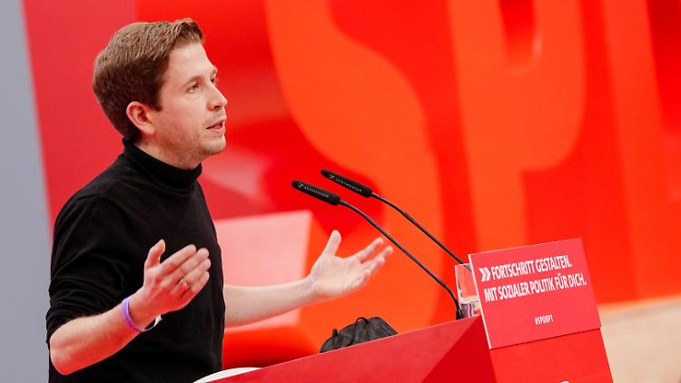 Kühnert wurde im September erstmals in den Bundestag gewählt.