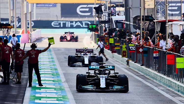 Für Hamilton geht es heute um seinen achten Titel - damit wäre er alleiniger Rekordweltmeister.