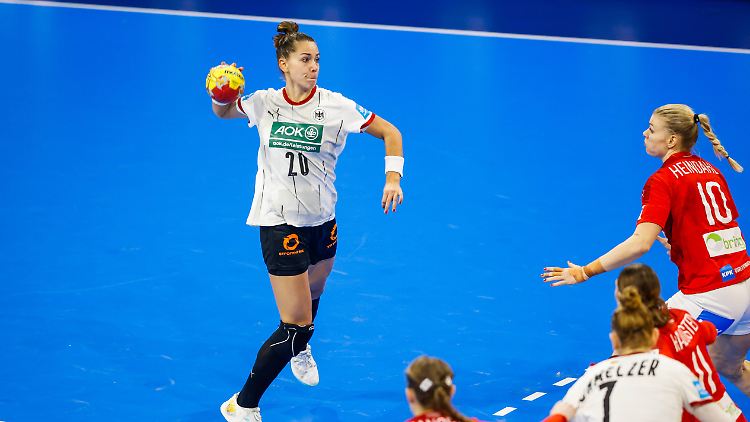 Zu selten gab es ein Durchkommen für Emily Bölk und die deutschen Handball-Damen.