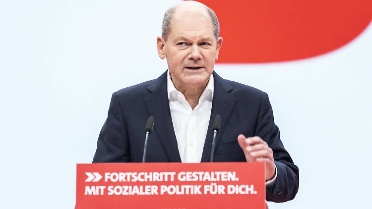 Tritt als neuer Kanzler ein schwieriges Erbe an: Olaf Scholz.